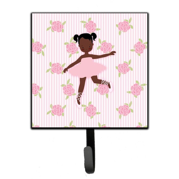 Carolines Treasures Ballerina African American Ponytails Leash or Key Holder BB5192SH4 - main